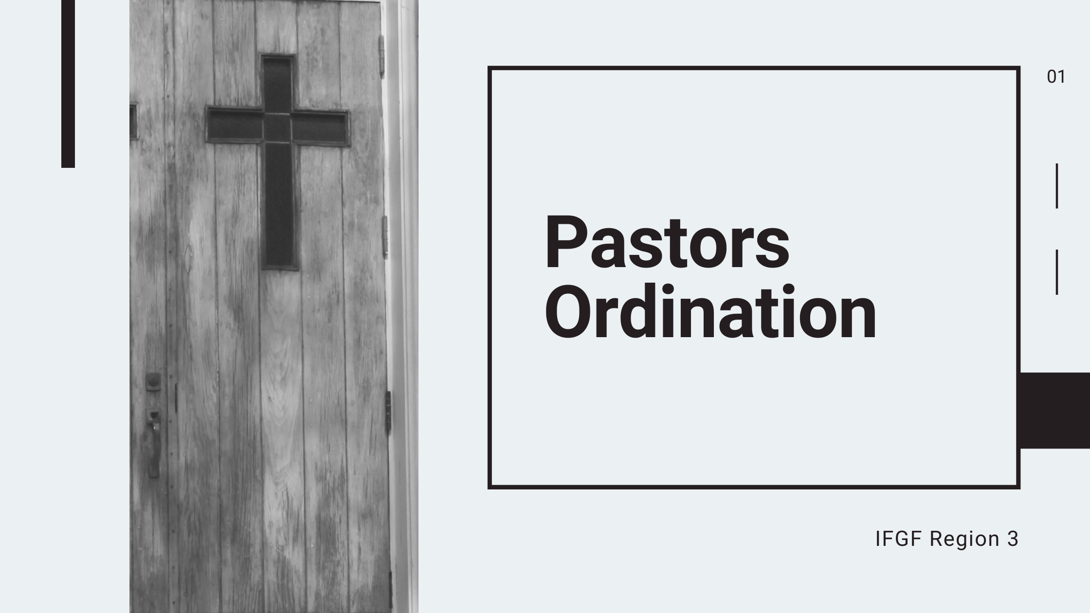 Pastors Ordination